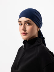 Swim Headscarf - Navy blue