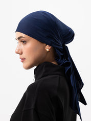 Swim Headscarf - Navy blue