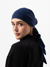 Swim Headscarf - Navy blue