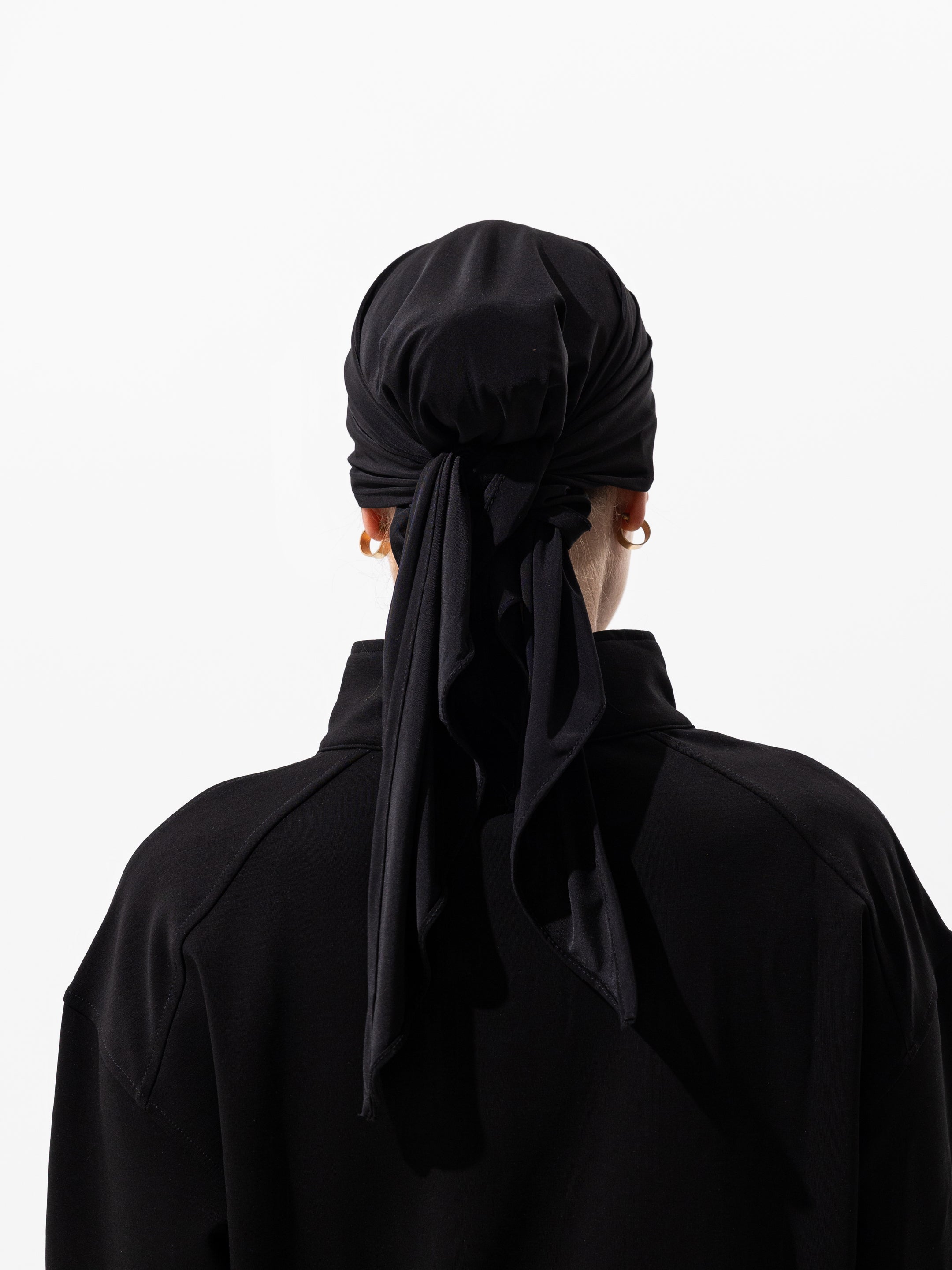 Swim Headscarf - Black