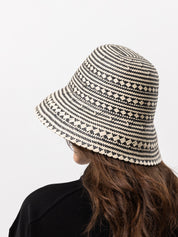 Two Tone Bucket Hat - Dark