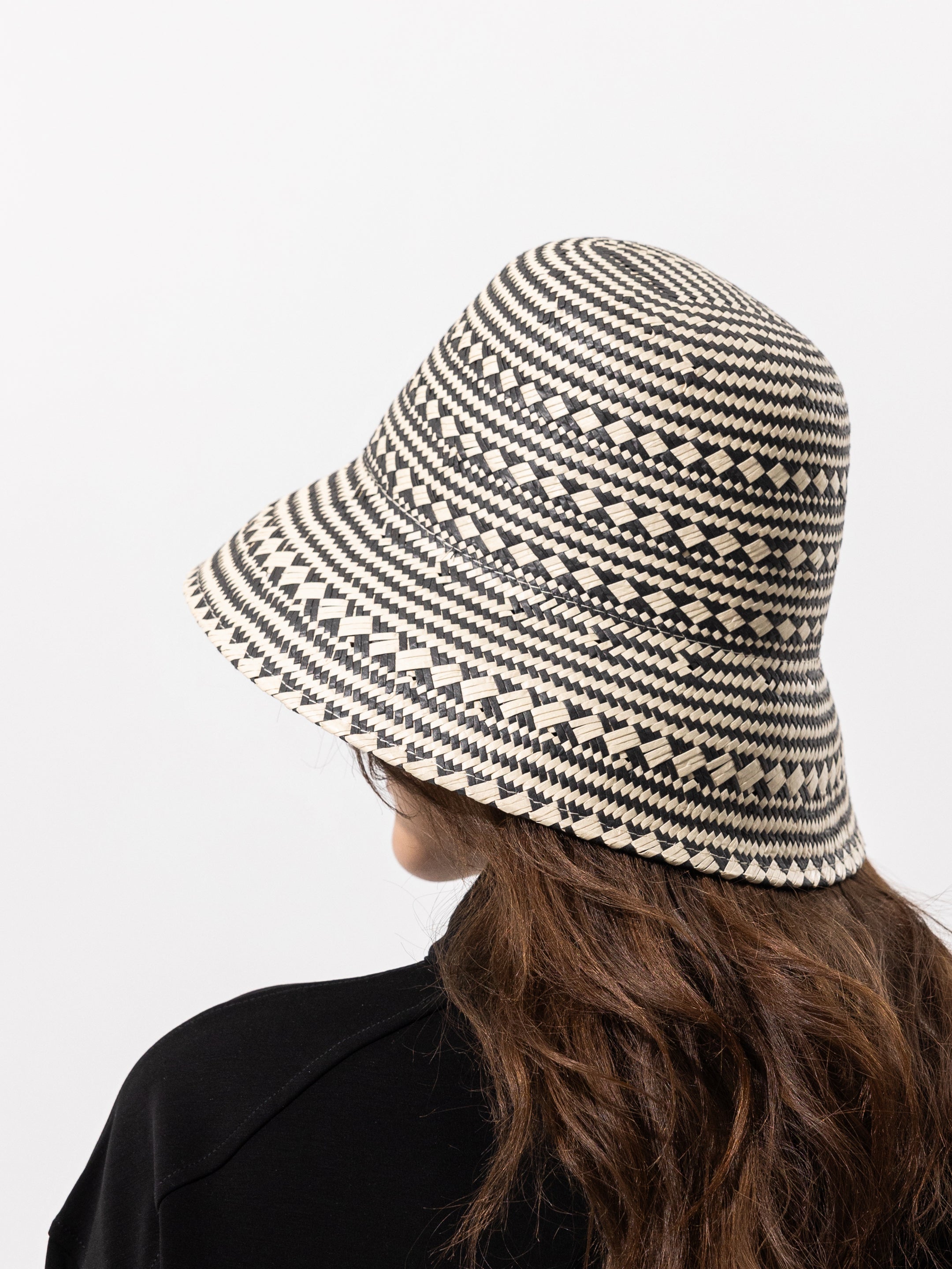 Two Tone Bucket Hat - Dark
