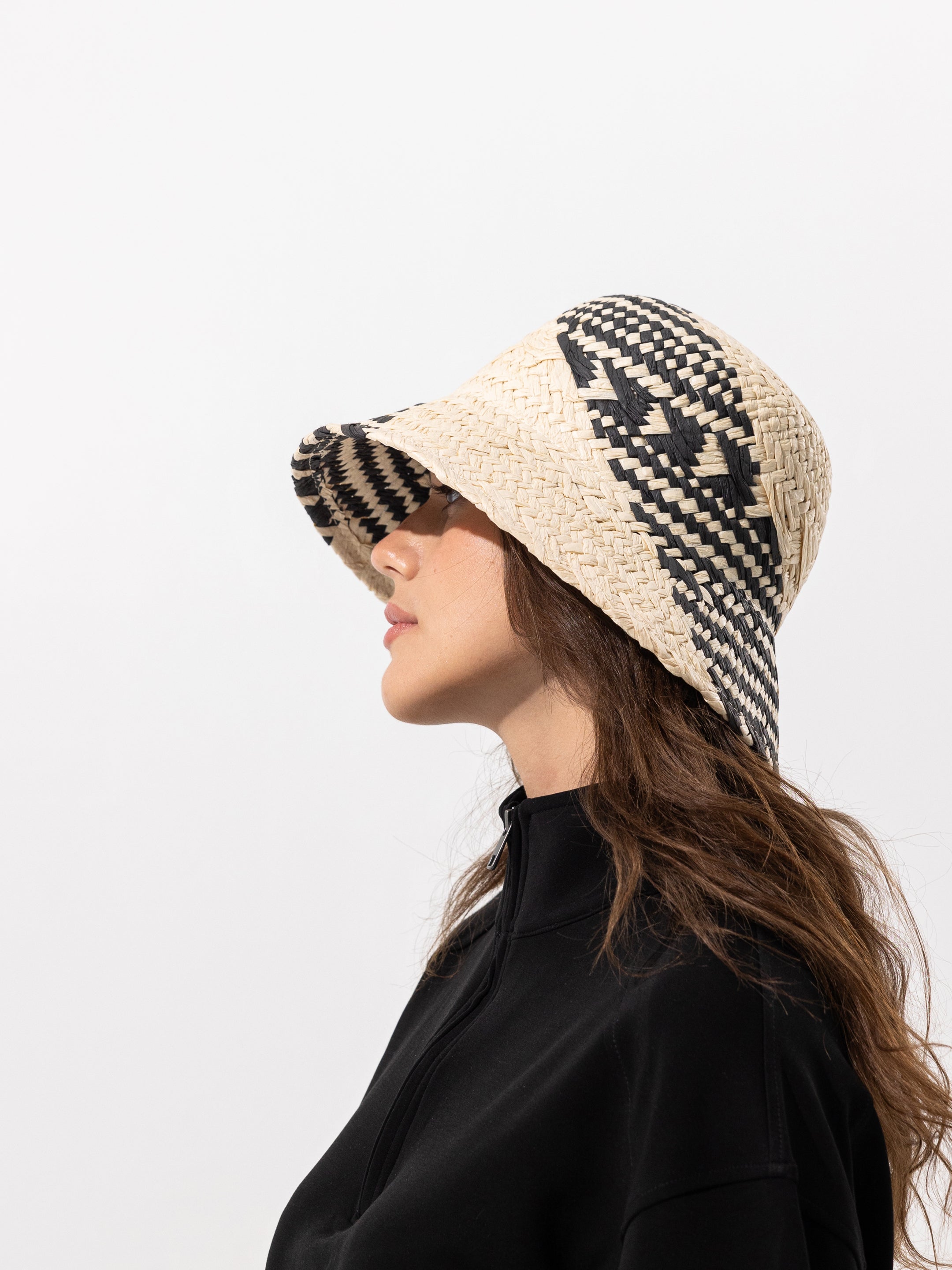Two Tone Bucket Hat - Light