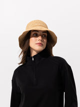 Straw Bucket Hat
