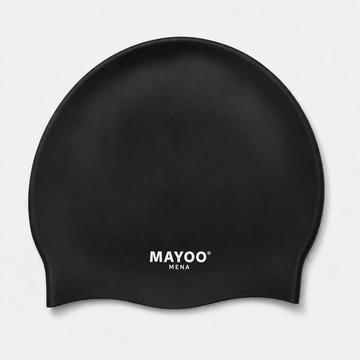 Silicone Swim Cap by MAYOO MENA - black product view