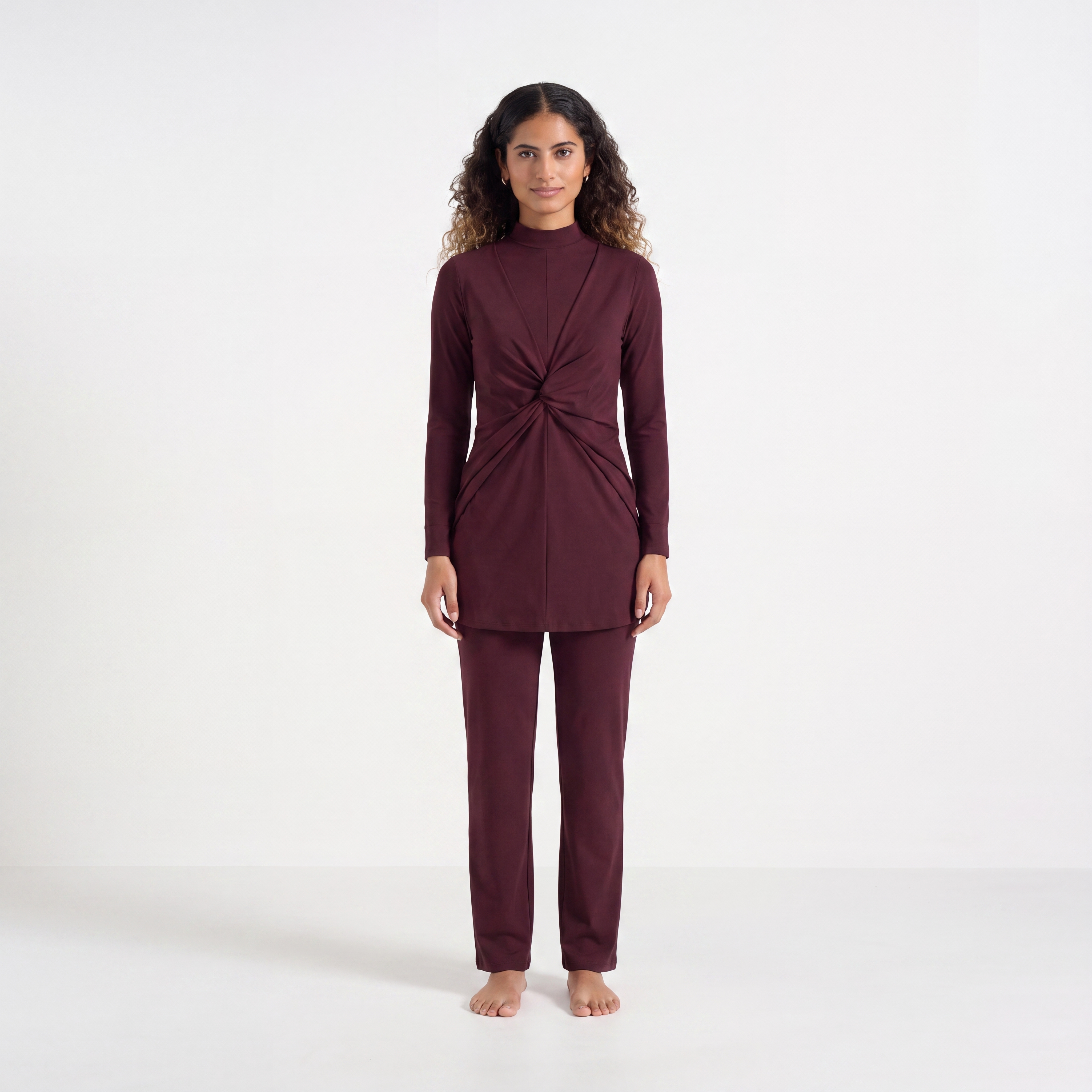 Drift Burkini - Burgundy