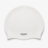 Waterproof Swim Cap - White