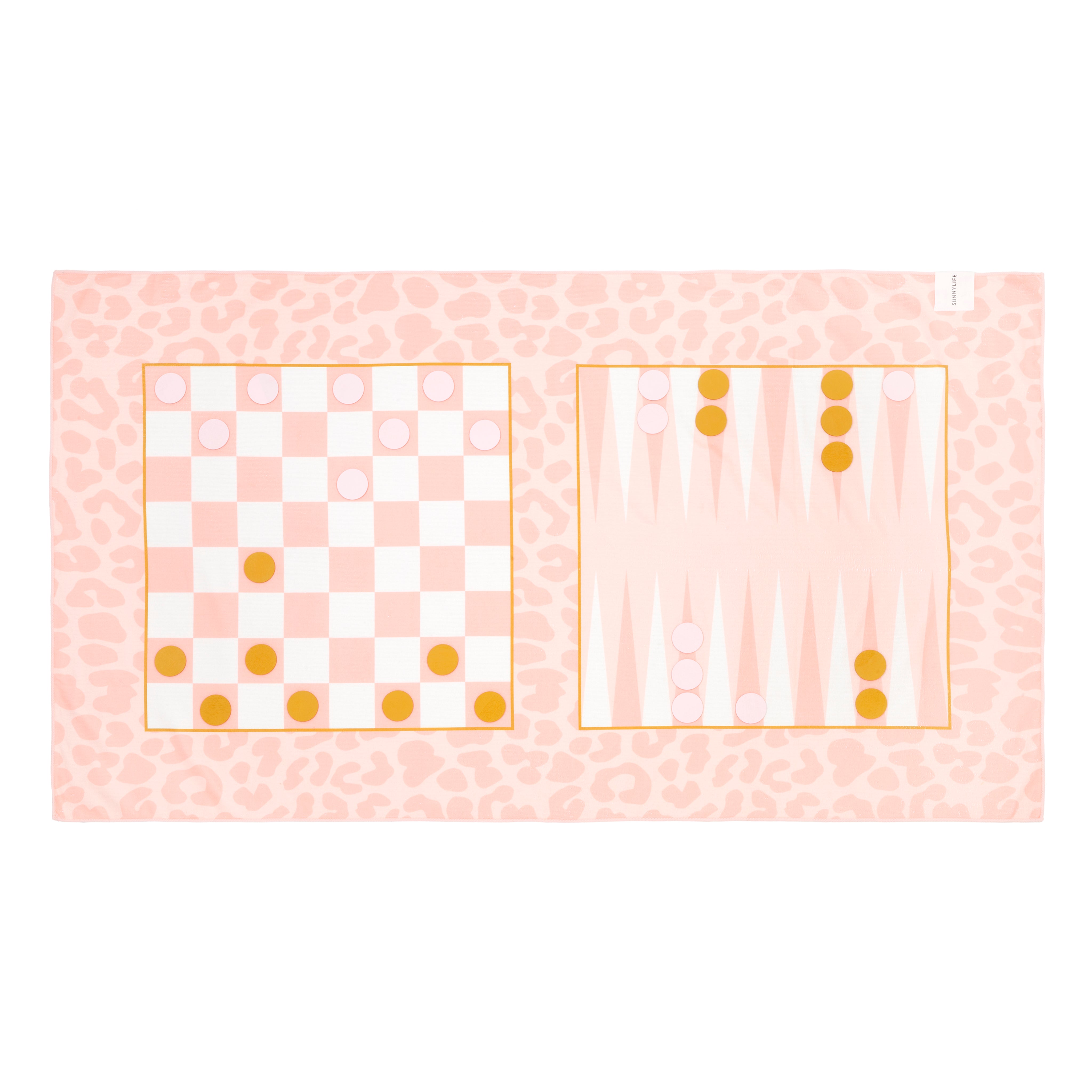 Summer Games Towel  - Peachy Pink