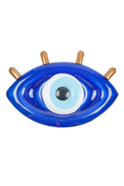 Float Away Lie On Greek Eye Electric Blue