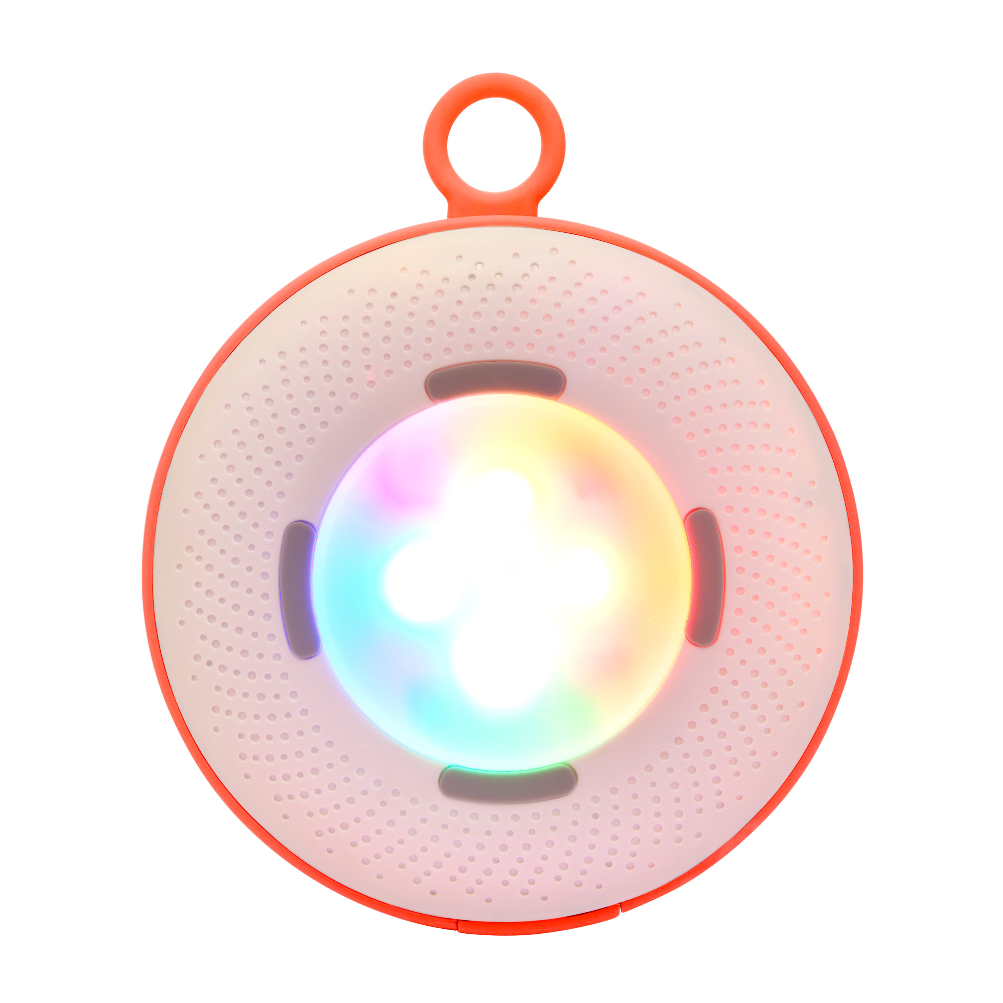 Floating Summer Sounds Neon - Coral & White