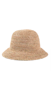 Straw Bucket Hat