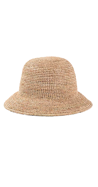 Straw Bucket Hat