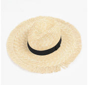 Fringe bucket hat